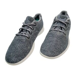 Allbirds The Wool Runners Mens 14 Charcoal Grey Heather Merino Wool Sneakers